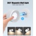 Viccux LED Wall Lights, Rechargeable Magnetic Reading Lamp with Remote/Touch Control, 4 Brightness Levels & 3 Color Temperatures, [Long Runtime] & 360° Rotatable Wall Lights for Living Room, Bedroom