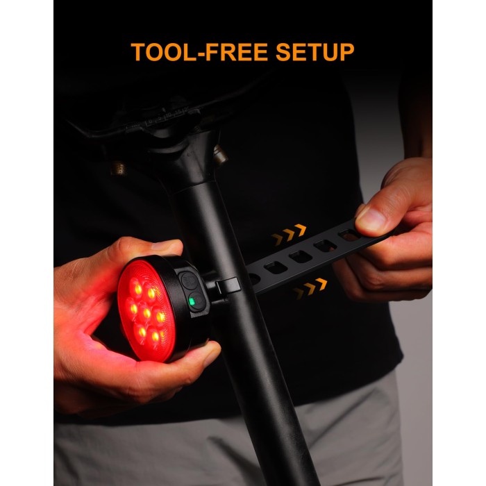 XINGFU-Phare de vélo rechargeable par USB Lampe Avant de Vélo Lampe de