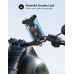 Viccux Motorcycle Phone Mount, Upgrade [Never Fall Off] [0 Shake] [3s Put & Take] Rotatable Bike Phone Mount, Scooter Bicycle Phone Holder Compatible with iPhone 13 Pro Max/12, Galaxy S20, 4.7-6.8’’
