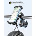 Viccux Motorcycle Phone Mount, Upgrade [Never Fall Off] [0 Shake] [3s Put & Take] Rotatable Bike Phone Mount, Scooter Bicycle Phone Holder Compatible with iPhone 13 Pro Max/12, Galaxy S20, 4.7-6.8’’