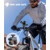 Viccux Motorcycle Phone Mount, Phone Holder [Heavy-Duty Clamp] & [All-Around Secure] for Bike Motorcycle Bicycle Scooter Handlebar, Cell Phone Clip Compatible with 4.7"-6.7" Phones