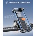 Viccux Motorcycle Phone Mount, Phone Holder [Heavy-Duty Clamp] & [All-Around Secure] for Bike Motorcycle Bicycle Scooter Handlebar, Cell Phone Clip Compatible with 4.7"-6.7" Phones