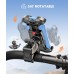 Viccux Motorcycle Phone Mount, Phone Holder [Heavy-Duty Clamp] & [All-Around Secure] for Bike Motorcycle Bicycle Scooter Handlebar, Cell Phone Clip Compatible with 4.7"-6.7" Phones