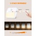 Viccux Motion Sensor Night Light, [3 Lighting Modes] Plug in Dimmable Night Light, Energy Saving LED Nightlight for Bedroom, Hallway, Kitchen, Stairs, Bathroom - 2 Pack (Warm Yellow)