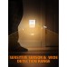 Viccux Motion Sensor Night Light, [3 Lighting Modes] Plug in Dimmable Night Light, Energy Saving LED Nightlight for Bedroom, Hallway, Kitchen, Stairs, Bathroom - 2 Pack (Warm Yellow)