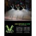 Viccux 500LM High-Visibility Running Lights for Runners with 7 Modes, Adjustable 45° Beam, 360° Reflective Straps & IPX4 Waterproof Running Light for Night Walking/Cycling/Jogging, 3.5-20Hrs Runtime