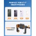 Viccux Bike Phone Mount - [Camera Friendly] Phone Holder for Motorcycle, [Super Sturdy] Bicycle Scooter Handlebar Phone Clip, Compatible with iPhone 14 Pro Max, S23 Ultra and More 4.7”-7” Cell Phones