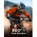 Viccux Bike Phone Holder [Upgrade Vibration Dampened], Super Stable Motorcycle Phone Mount, 360° Rotation & Quick Lock Phone Holder for Bike Compatible with iPhone 16/15/14, Galaxy, 4.7-6.8” Phones